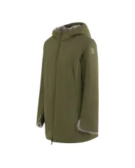 SUNS Parka Donna GBS53020D MARMOLADA AI 25/26 con cappuccio e interno in eco pelliccia V7 ARMY