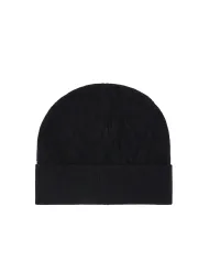 ARMANI EXCHANGE Berretto Donna XW001495 AF11956 AI 25/26 con risvolto e logo monogram FC101 Black/Black