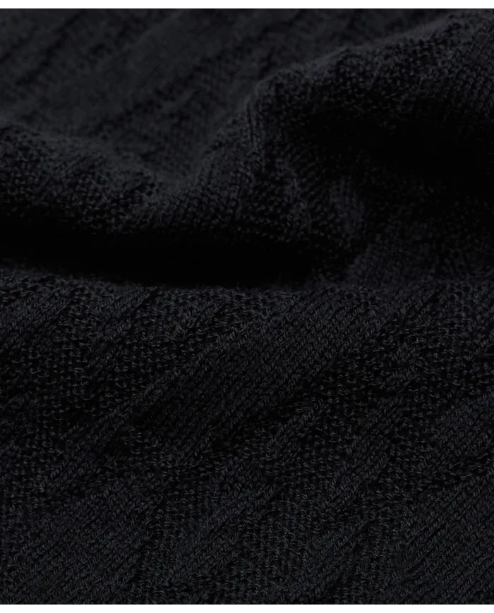 ARMANI EXCHANGE Sciarpa Donna XW001496 AF11956 AI 25/26 con logo monogram FC101 Black/Black