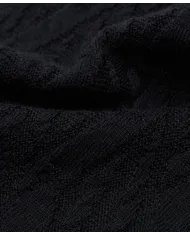 ARMANI EXCHANGE Sciarpa Donna XW001496 AF11956 AI 25/26 con logo monogram FC101 Black/Black