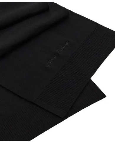 ARMANI EXCHANGE Sciarpa Donna XW001442 AF11896 AI 25/26 con scritta logo UC001 BLACK