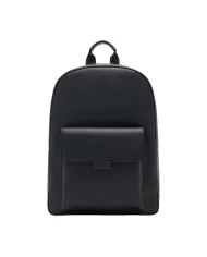 ARMANI EXCHANGE Zaino Uomo XM001642 AF17209 AI 25/26 in ecopelle con patta e logo UC001 BLACK