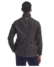 BARBOUR Field jacket Uomo MWX0700 OGSTON WAX AI 25/2026 cotone cerato con fodera trapuntata RU71 Rustic/Classic