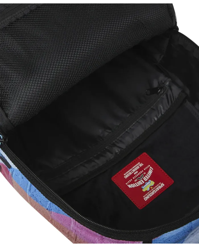 SPRAYGROUND Zaino Uomo 910B5928NSZ PAINTED SPONGEBOB AI 25/26 con stampa 01 spongebob