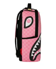 SPRAYGROUND Zaino Donna 910B7692NSZ PINK AND BLACK TEAR SIP AI 25/26 con stampa check 04 PINK/BLACK