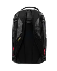 SPRAYGROUND Zaino Uomo 910B8177NSZ SPRITZ BLACK AI 25/26 con stampa check e shark 05 CHECK BLACK