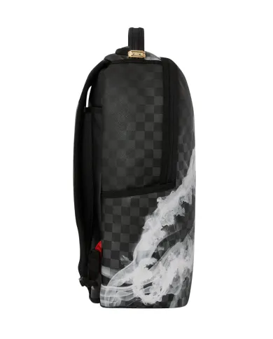 SPRAYGROUND Zaino Uomo 910B8182NSZ SIP N' SMOKE AI 25/26 con stampa check 05 SMOKE