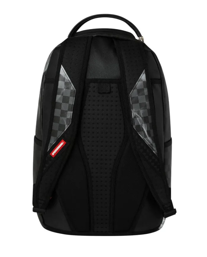 SPRAYGROUND Zaino Uomo 910B8182NSZ SIP N' SMOKE AI 25/26 con stampa check 05 SMOKE
