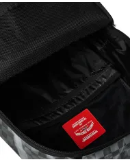 SPRAYGROUND Zaino Uomo 910B8182NSZ SIP N' SMOKE AI 25/26 con stampa check 05 SMOKE