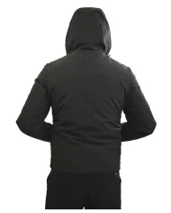 HESKIMO Giubotto Uomo HE9440005 AI 25/26 nylon basic con cappuccio 04 NERO