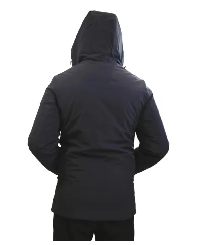 HESKIMO Parka Uomo HE9440006 AI 25/26 nylon waterproof con cappuccio 02 BLUE