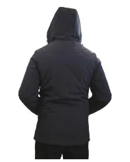 HESKIMO Parka Uomo HE9440006 AI 25/26 nylon waterproof con cappuccio 02 BLUE