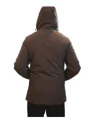 HESKIMO Parka Uomo HE9440006 AI 25/26 nylon waterproof con cappuccio 013 MORO