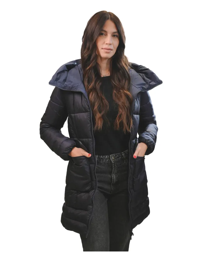 Piumino twilight blue donna reversibile MLW24162 DOTTIE| MUSEUM