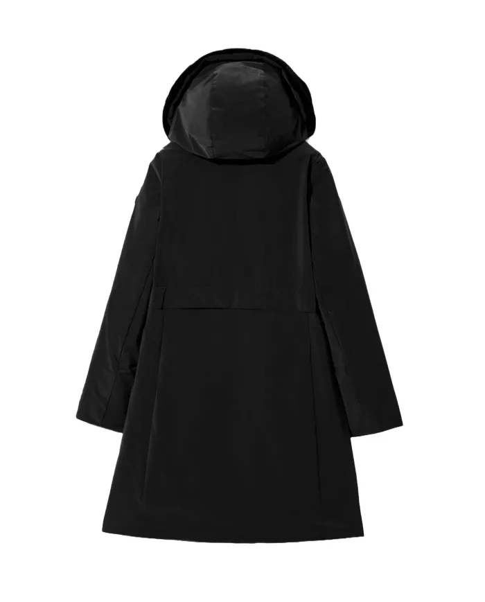 Parka black beauty donna con pelliccia MLW24172 VIVYAN | MUSEUM