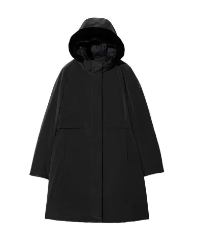 Parka black beauty donna con pelliccia MLW24172 VIVYAN | MUSEUM