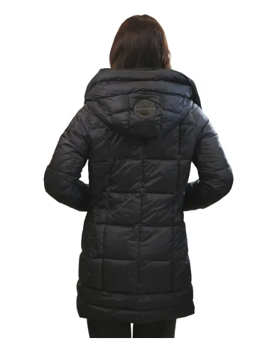 Piumino nero donna reversibile MLW24162 DOTTIE | MUSEUM