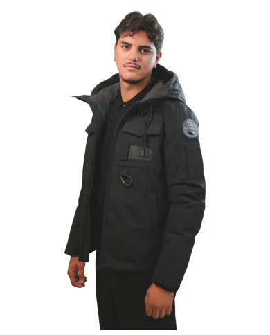 Giubbotto stile parka black beauty uomo MMW24026 ETHAN | MUSEUM