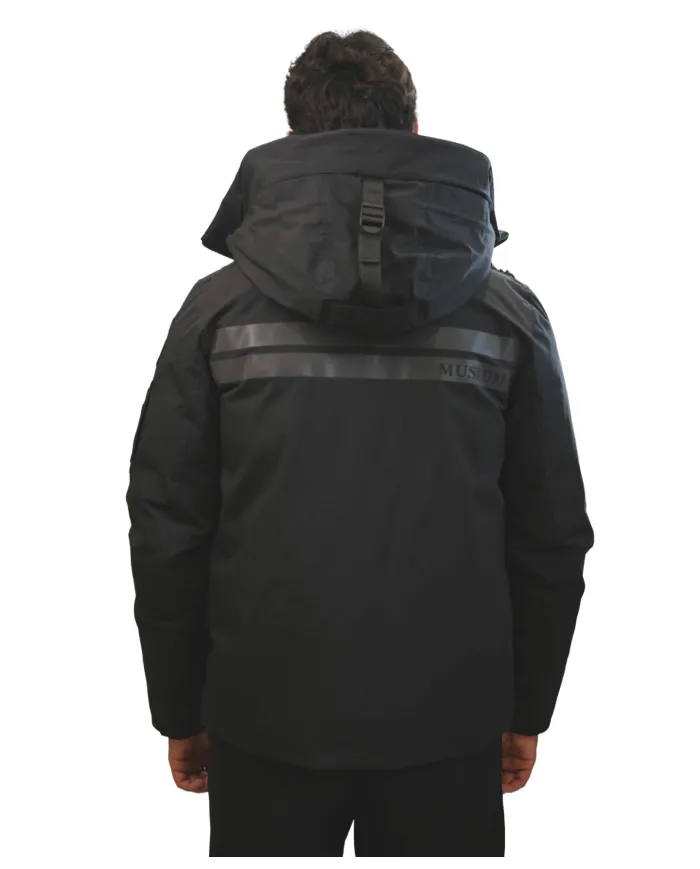 Giubbotto stile parka black beauty uomo MMW24026 ETHAN | MUSEUM