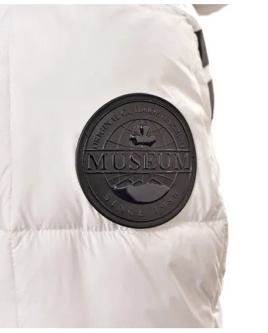 Piumino Uomo bianco trapuntato MMW24005 DENYS | MUSEUM