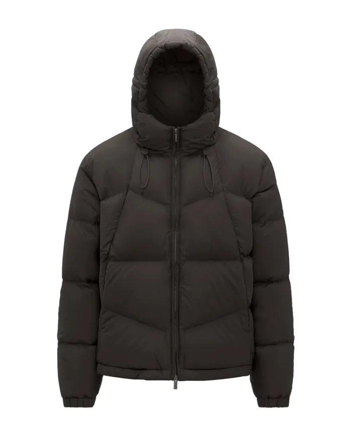 K-WAY Piumino Uomo K7136GW QUILL AI 25/26 nylon con motivo trapuntato B38 Black Olive combo