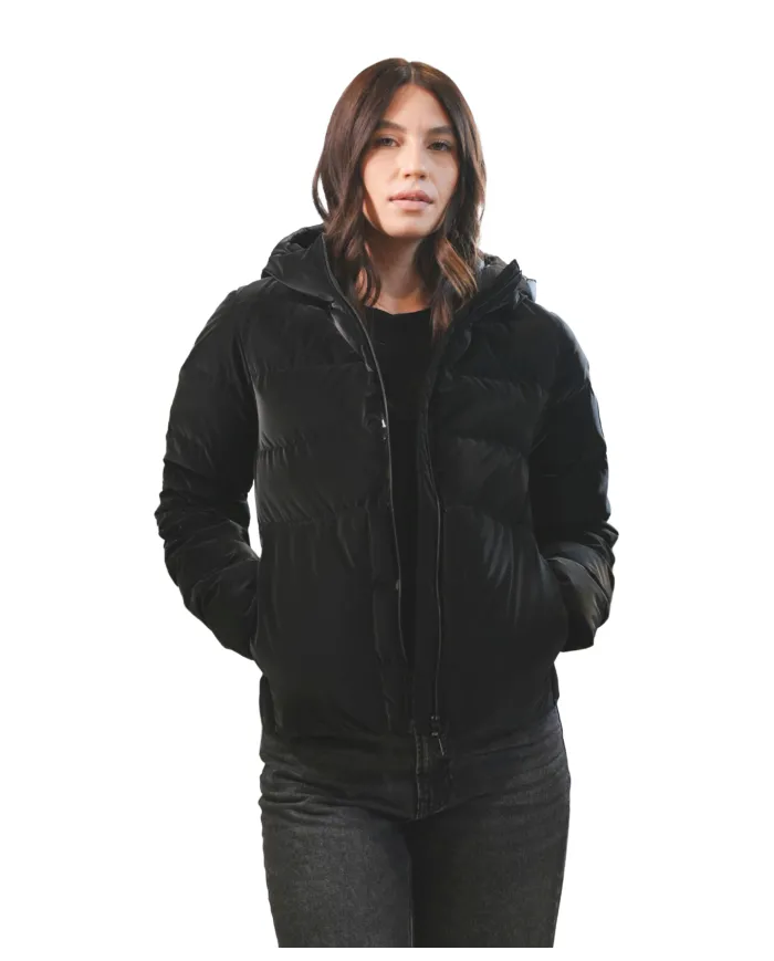 Piumino black beauty donna MLW24042 JOANNA| MUSEUM