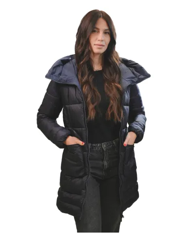 Piumino twilight blue donna reversibile MLW24162 DOTTIE| MUSEUM