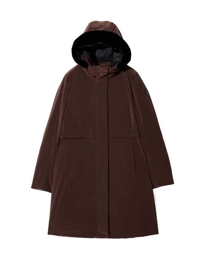 Parka java donna con pelliccia su cappuccio MLW24172 VIVYAN | MUSEUM
