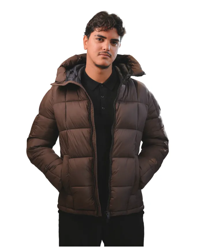 Piumino java con salpa e patch logate MMW24005 DENYS| MUSEUM