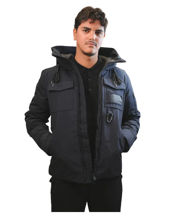 Giubbotto uomo stile parka twilight blue MMW24026 ETHAN | MUSEUM