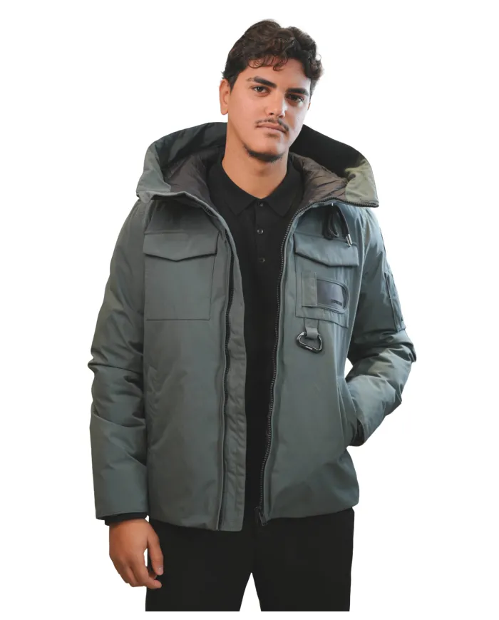 Giubbotto stile parka urban grey uomo MMW24026 ETHAN| MUSEUM