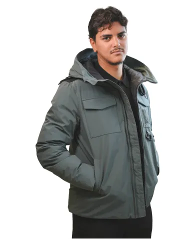 Giubbotto stile parka urban grey uomo MMW24026 ETHAN| MUSEUM